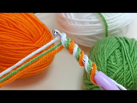 Видео: Здесь для начинающих! Очень простой и красивый вязаный бабушкин квадрат. Вязание крючком