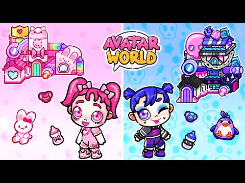 Видео: МИЛАЯ ДЕВОЧКА В ПЛОХОМ САДИКЕ | Милая vs Дерзкая в Аватар Ворлд | Toca Boca
