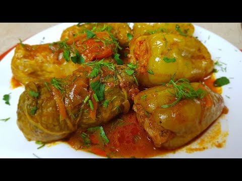 Видео: Рыбная ДОЛМА и рыбные 🐟ГОЛУБЦЫ из Пекинской капусты, цыганка готовит. 😋Gipsy cuisine.👍