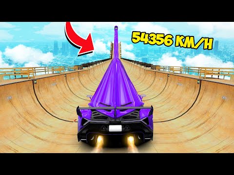 Видео: СПУСК БЕЗ ТОРМОЗОВ ПО МЕГА ТРАМПЛИНУ В ГТА 5 - ЭКСПЕРИМЕНТ В GTA 5
