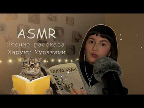 Видео: ASMR | Читаю Мураками перед сном🌙🐾