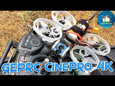 Видео: ✔ GEPRC CinePro 4K - Мой Фаворит Среди 4K Квадрокоптеров на Сентябрь 2019 !