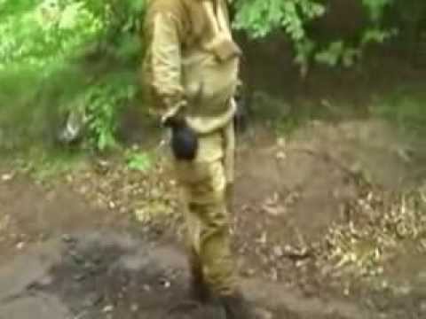 Видео: Бесшумный шаг, шаг разведчика. Тактика.