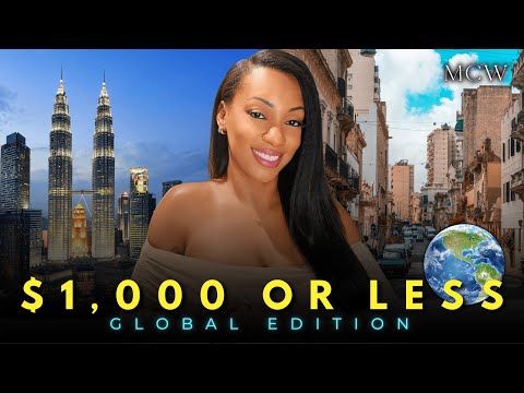 Видео: 9 самых дешевых стран | Живите за 1000 долларов или меньше