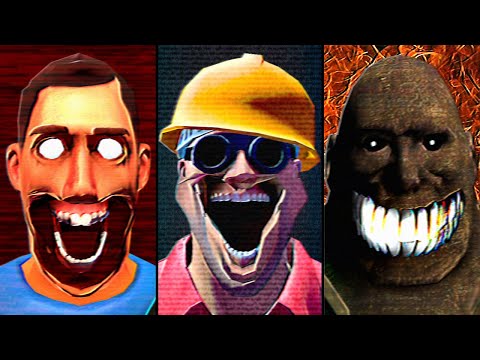 Видео: Пугающий и Безумный Мир Монстров из TF2