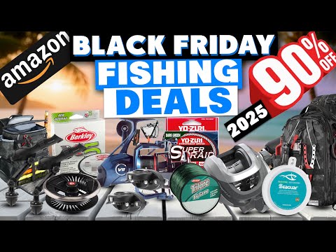Видео: Скидка 90% — 20 предложений для рыбалки в Черную пятницу на Amazon 2025