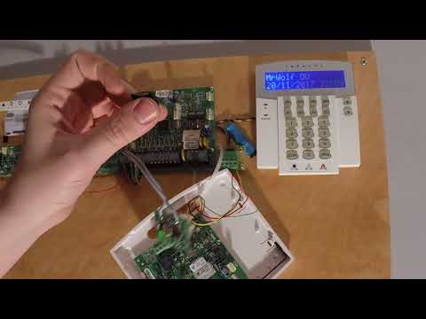 Видео: Программирование беспроводных датчиков Paradox EVO