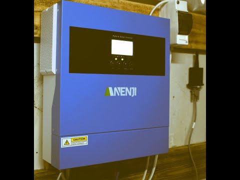 Видео: Инвертор ANENJI 4000w 24v Режим подмешивания.