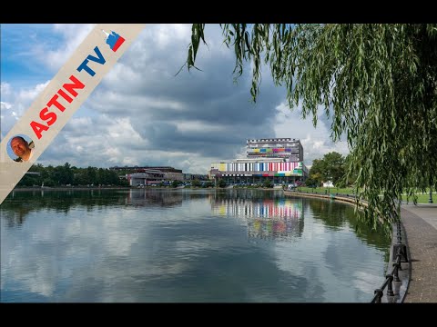 Видео: Москва.  По зелёным улочкам и паркам.