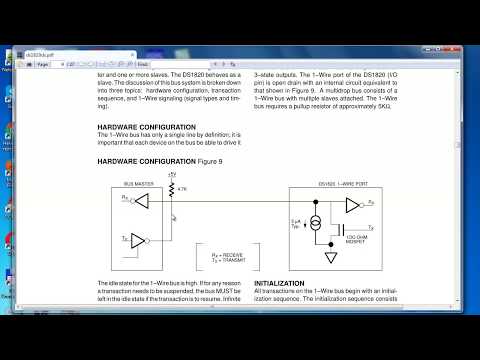 Видео: лекция 352 Реализация 1wire интерфейса на Atmega8