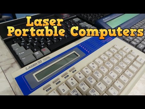 Видео: Портативные Компьютеры Laser, работавшие на BASIC.
