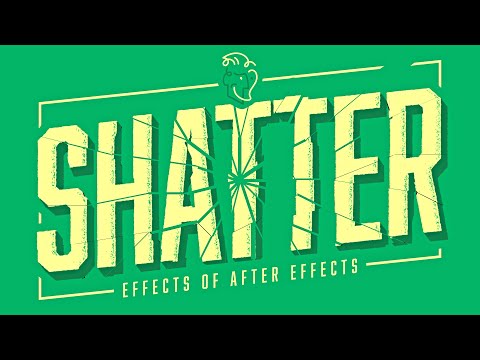 Видео: Shatter | Эффекты After Effects