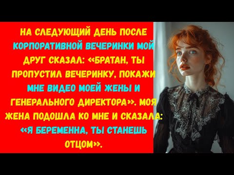 Видео: Покажи мне видео моей жены и генерального директора».Моя жена сказала:Я беременна, ты станешь отцом.