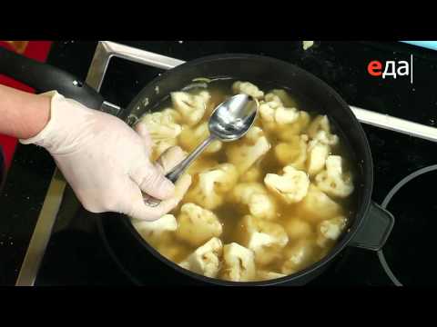 Видео: Суп-крем  из цветной капусты