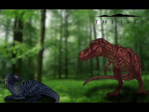 Видео: СТРИМ - The ISLE - сервер Age of Dino