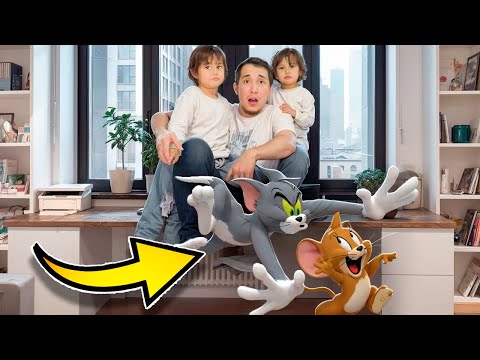 Видео: ҮЙГЕ ТОМ И ДЖЕРРИ КІРІП КЕТТІІ😱😱 АМИНА МЕН АНИСА В ШОКЕЕ😂😍 