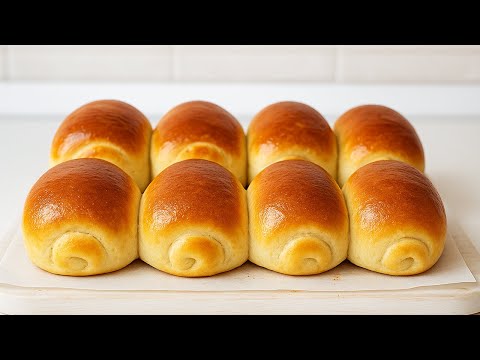 Видео: Пышные булочки с изюмом – просто и невероятно вкусно!