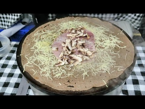 Видео: Лондонская уличная еда. Французские сладкие блины и солёные галеты, которые можно увидеть и съест...