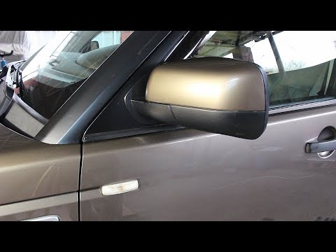 Видео: Как разбирается наружное зеркало на Land Rover Discovery 4 Ленд Ровер Дискавери 4 2011 г