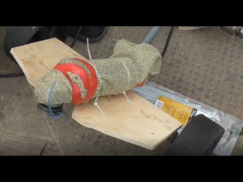 Видео: Самодельная газонокосилка за 5 минут