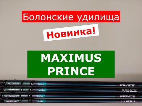 Видео: Удилища MAXIMUS PRINCE (МАКСИМУС ПРИНЦ) - НОВИНКА! | ОБЗОР БОЛОНСКИХ УДИЛИЩ | КАКУЮ УДОЧКУ ВЫБРАТЬ?