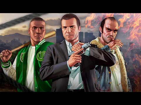 Видео: ПЕРЕСКАЗ GTA 5 за 7 МИНУТ (почти)
