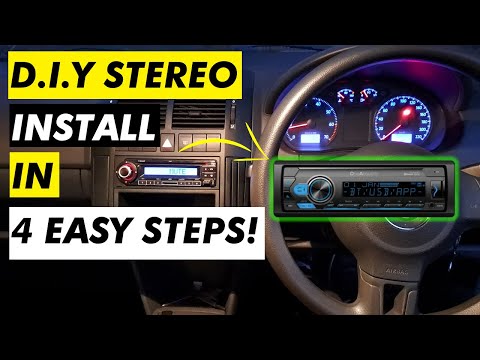 Видео: Обновление штатной магнитолы POLO 9N/9N3/9N4/Vivo с помощью однодиновой магнитолы OneAcoustic Pro...