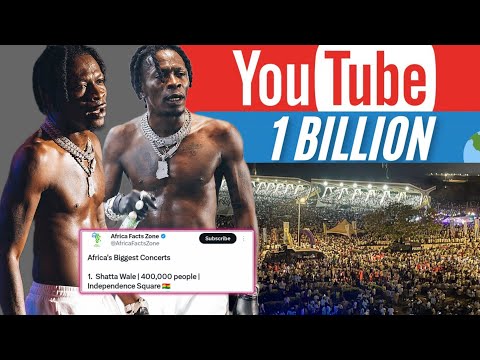 Видео: смотрите, как hw shatta устанавливает рекорды на YouTube iTunes&Audiomack после исторического 673...