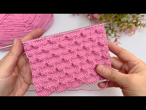 Видео: Супер 🫶очень простой и красивый узор для вязания двух шпажек