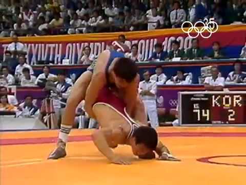 Видео: Олимпиада 88, СЕУЛ, Даулет Турлыханов финал греко римская борьба