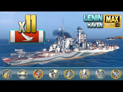 Видео: линкор «Ленин»: претендент на звание «Игра года» - World of Warships