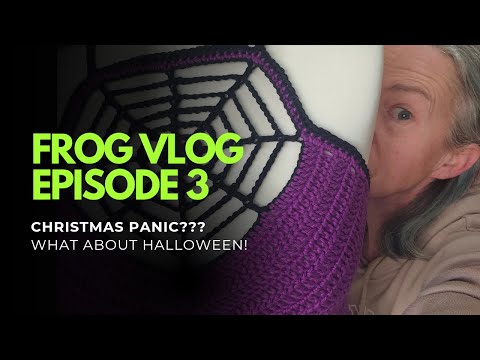 Видео: Лягушка Vlog 🐸 Эпизод 3! Вязание крючком Vlog
