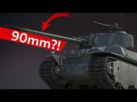 Видео: ЗАДНЕПРИВОДНЫЙ МУТАНТ ПАТЧА T1E1 C 90см пушкой | WARTHUNDER