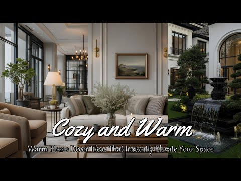 Видео: Идеи элитного нейтрального декора интерьера, которые мгновенно преобразят ваше пространство