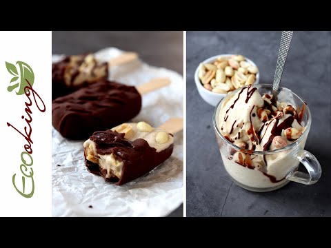 Видео: ENG SUB 🔥 Банановое Мороженое Сникерс / 2 способа / Ice creame Snickers | vegan | sugar free