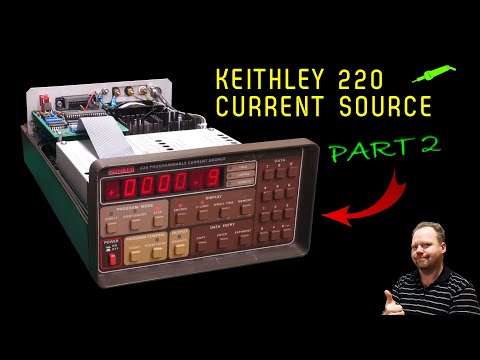 Видео: 🔴 Ремонт программируемого источника тока Keithley 220, часть 2 - № 1414