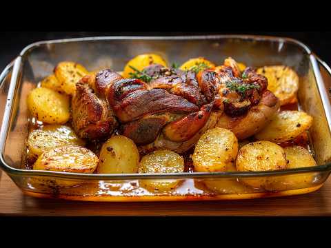 Видео: Новая техника приготовления свиных рульков! Блюдо для праздника!