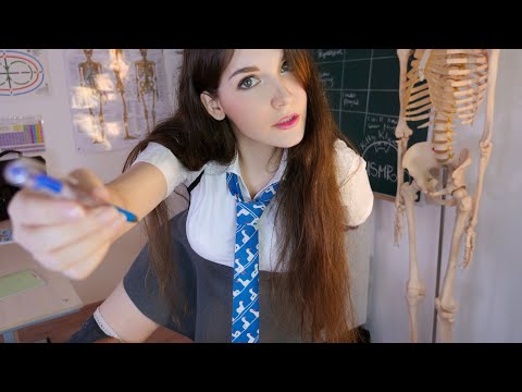 Видео: АСМР 😍💖 Девушка с задней парты 🥰 ASMR Girl in the back of the Class