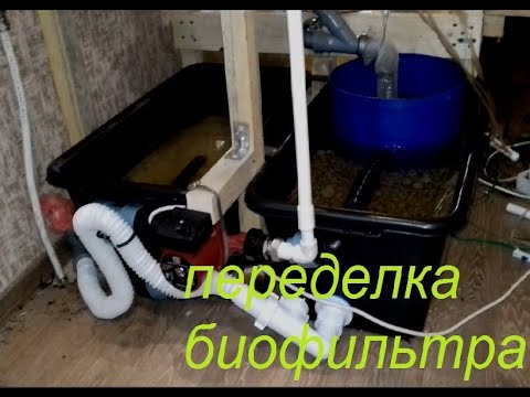 Видео: БИОФИЛЬТР, полная переделка фильтра грубой очистки и части биофильтра