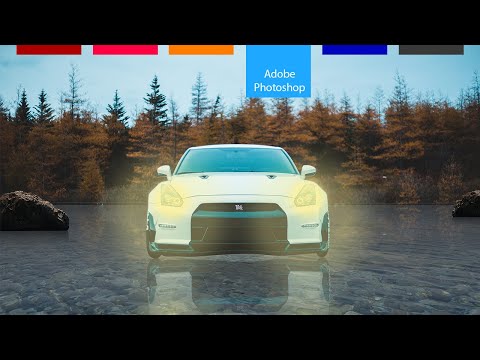 Видео: Фотомонтаж на снимки | Отражения с маска | Photoshop за начинаещи