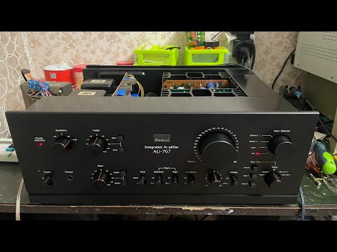 Видео: Sansui AU-707 Востановление. Часть 4. Финал! Грустный…