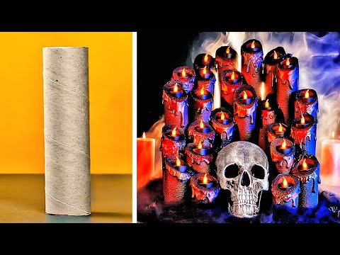 Видео: ЖУТКИЕ ИДЕИ ДЕКОРА НА ХЕЛЛОУИН, КОТОРЫЕ ВАМ ОБЯЗАТЕЛЬНО ЗАХОЧЕТСЯ ПОПРОБОВАТЬ