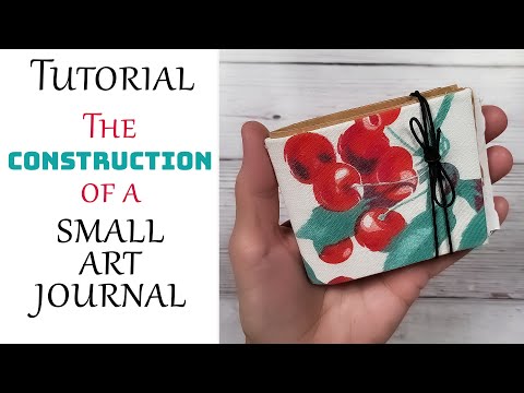 Видео: Учебное пособие по созданию художественного журнала от начала до конца / Серия небольших художест...
