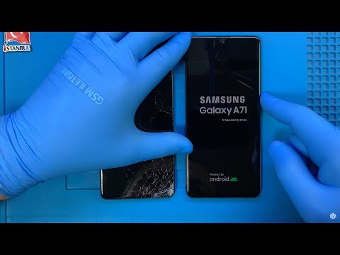 Видео: Замена экрана Samsung Galaxy A71