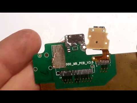 Видео: Жесть!!! Вырвали разъем micro USB на планшете Lenovo A1000. Восстанавливаем!