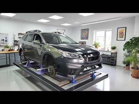 Видео: Subaru Outback.  Сборка морды в кучу.