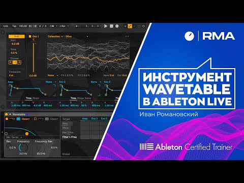 Видео: Инструмент Wavetable в Ableton Live