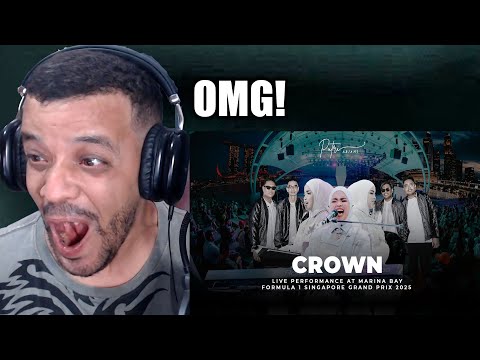 Видео: PUTRI ARIANI - CROWN (КОНЦЕРТ F1 SINGAPORE) РЕАКЦИЯ DZ