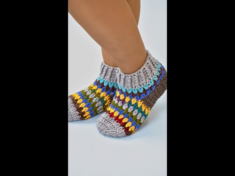 Видео: Тапочки крючком легко связать ! Miarti🧶