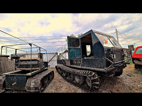 Видео: ПРОСТИ ЖЕНА Я ВЛЮБИЛСЯ!ГУСЕНИЧНЫЙ ВЕЗДЕХОД АМФИБИЯ!! ВОТ ОН ПОМОЩНИК МЕТАЛОКОП и ПРОМЫСЕЛ В ТАЙГЕ!